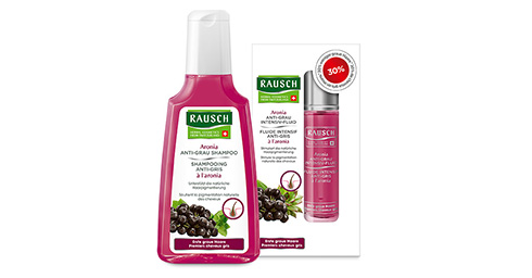 Graues, weisses Haar