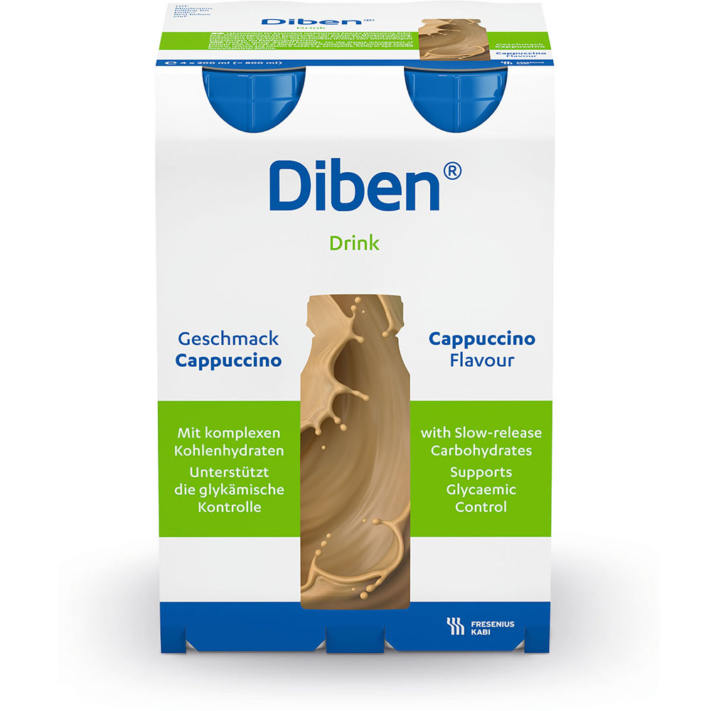 DIBEN DRINK Cappuccino 1.5 kcal/ml Trinkflasche