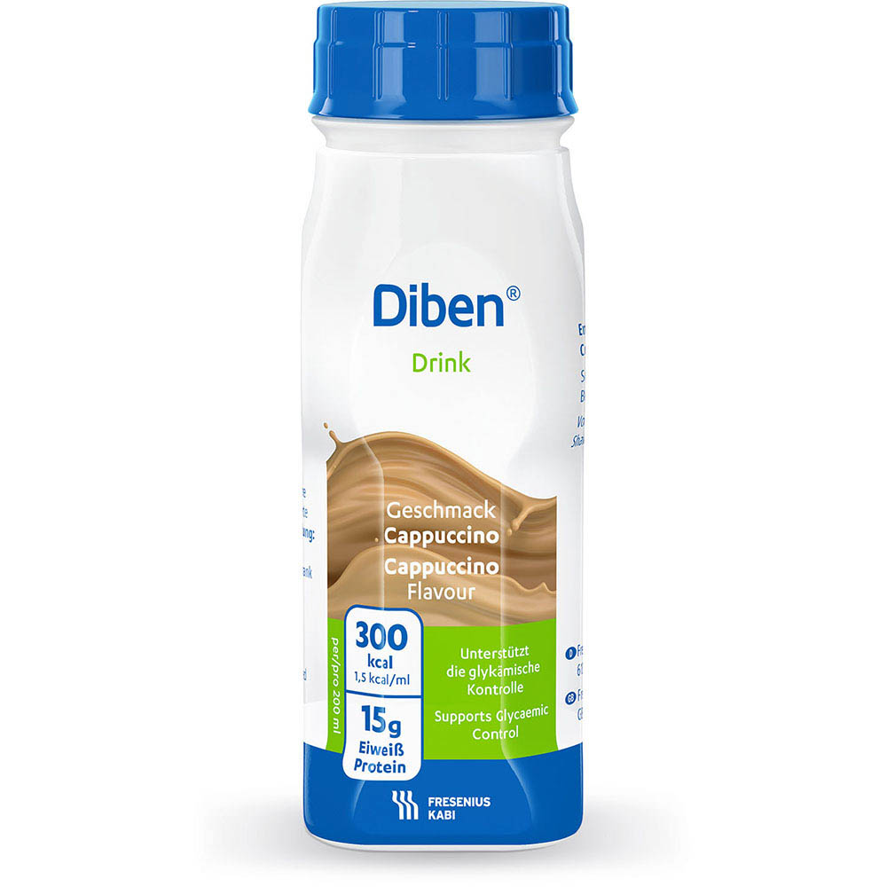 DIBEN DRINK Cappuccino 1.5 kcal/ml Trinkflasche Trinknahrung