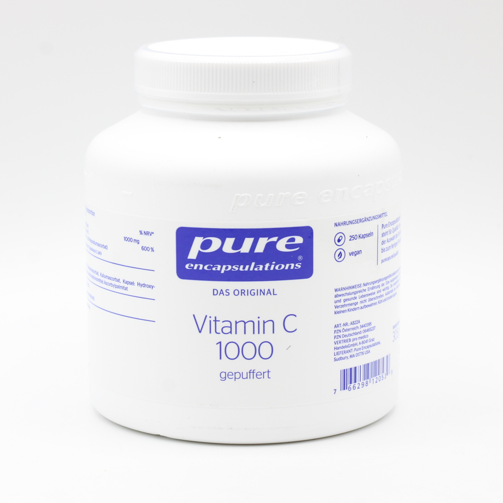 PURE ENCAPSULATIONS Vitamin C 1000 gepuffert Kaps.