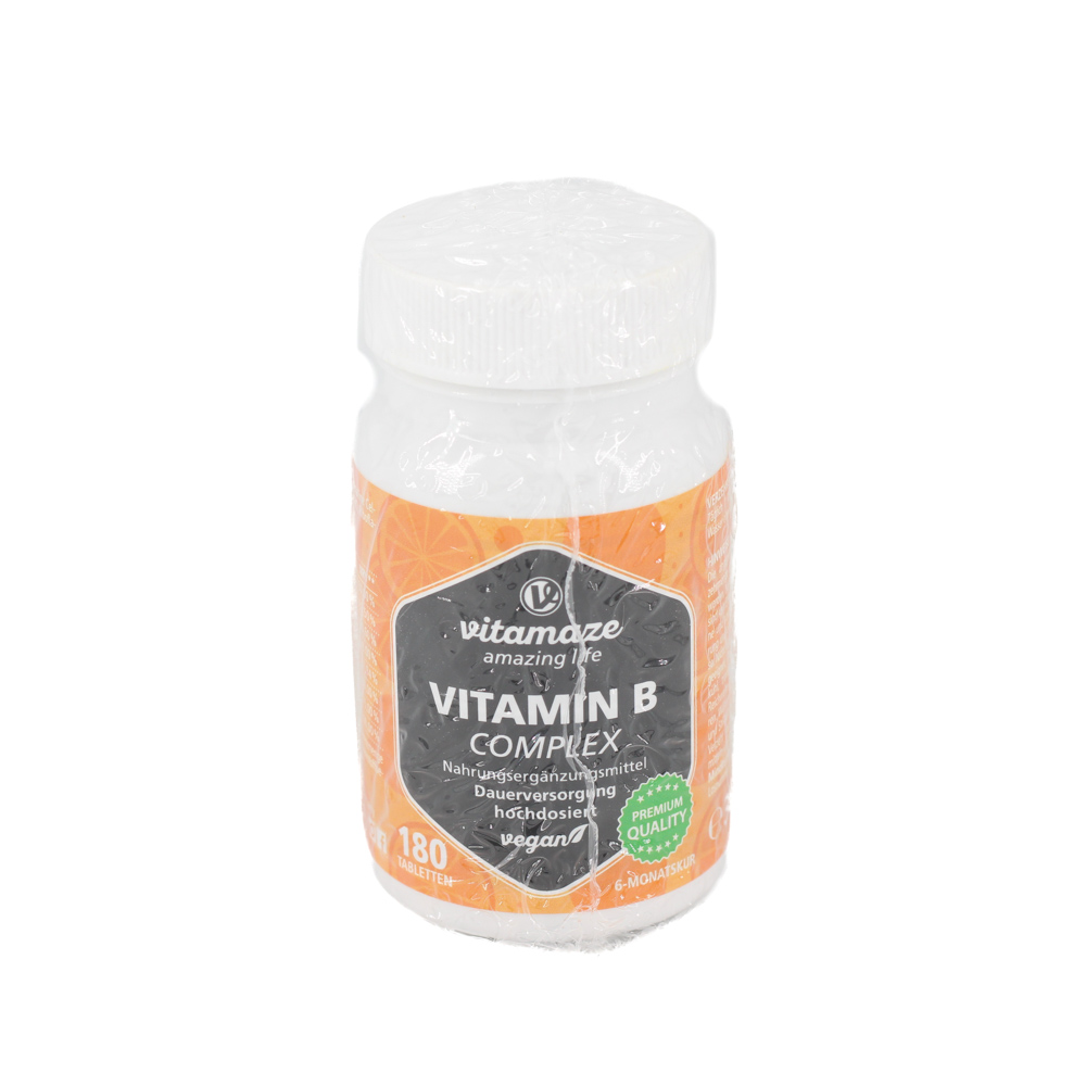 VITAMIN B COMPLEX hochdosiert vegan Tabletten