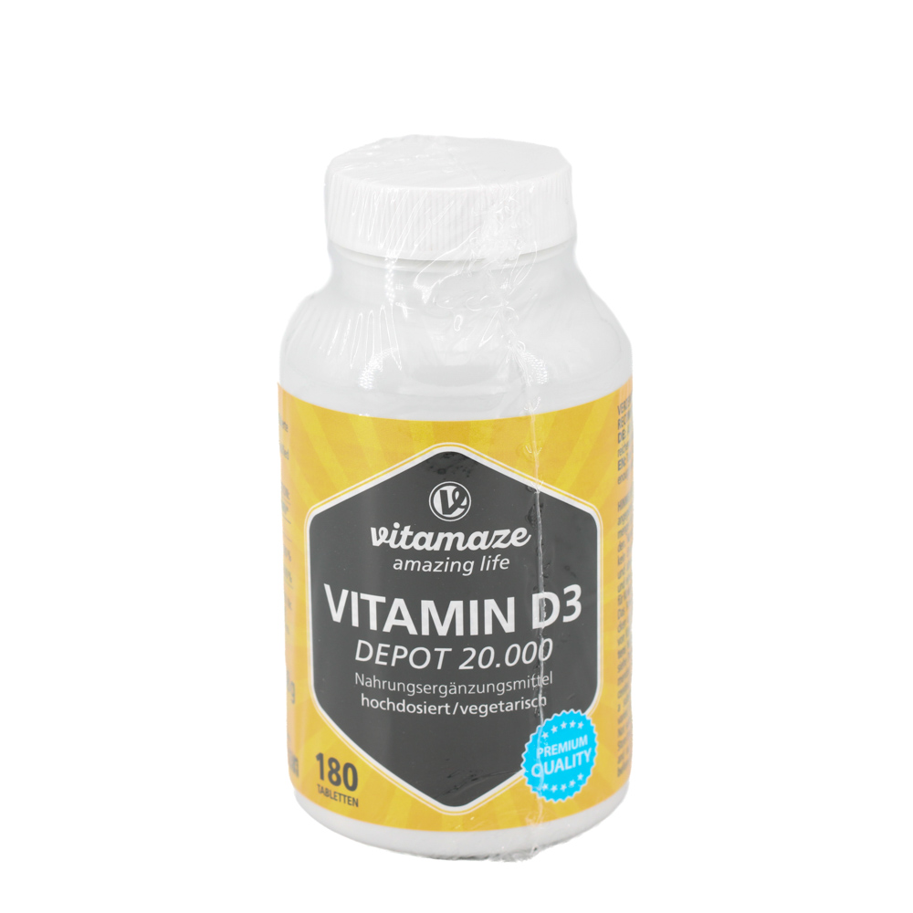 VITAMIN D3 20.000 I.E. Depot hochdosiert Tabletten