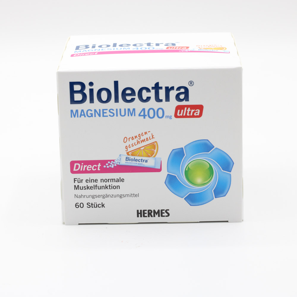 BIOLECTRA Magnesium 400 mg ultra Direct Orange