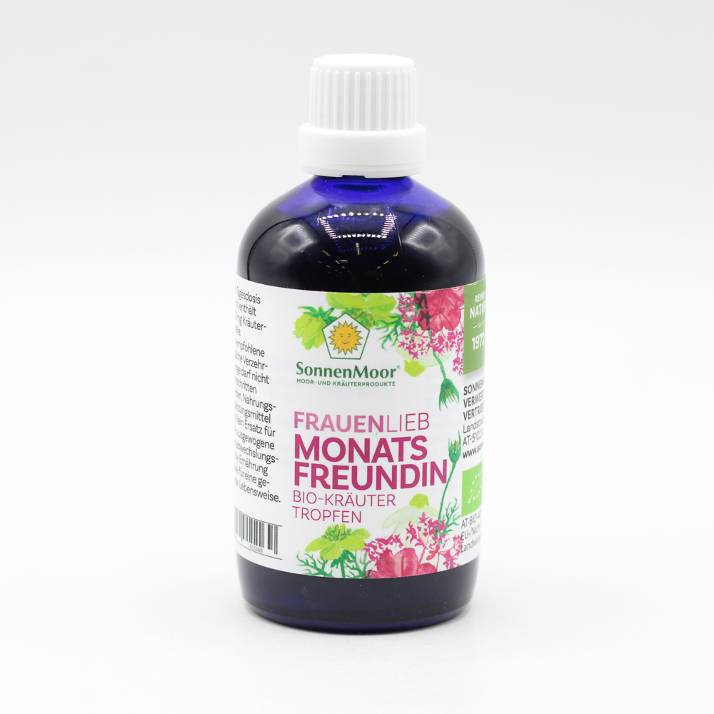 MONATSFREUNDIN Bio-Kräutertropfen