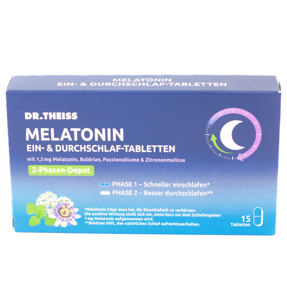 DR.THEISS Melatonin Ein- & Durchschlaf-Tabletten