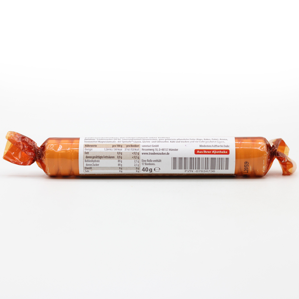 INTACT Traubenzucker Rolle Cola