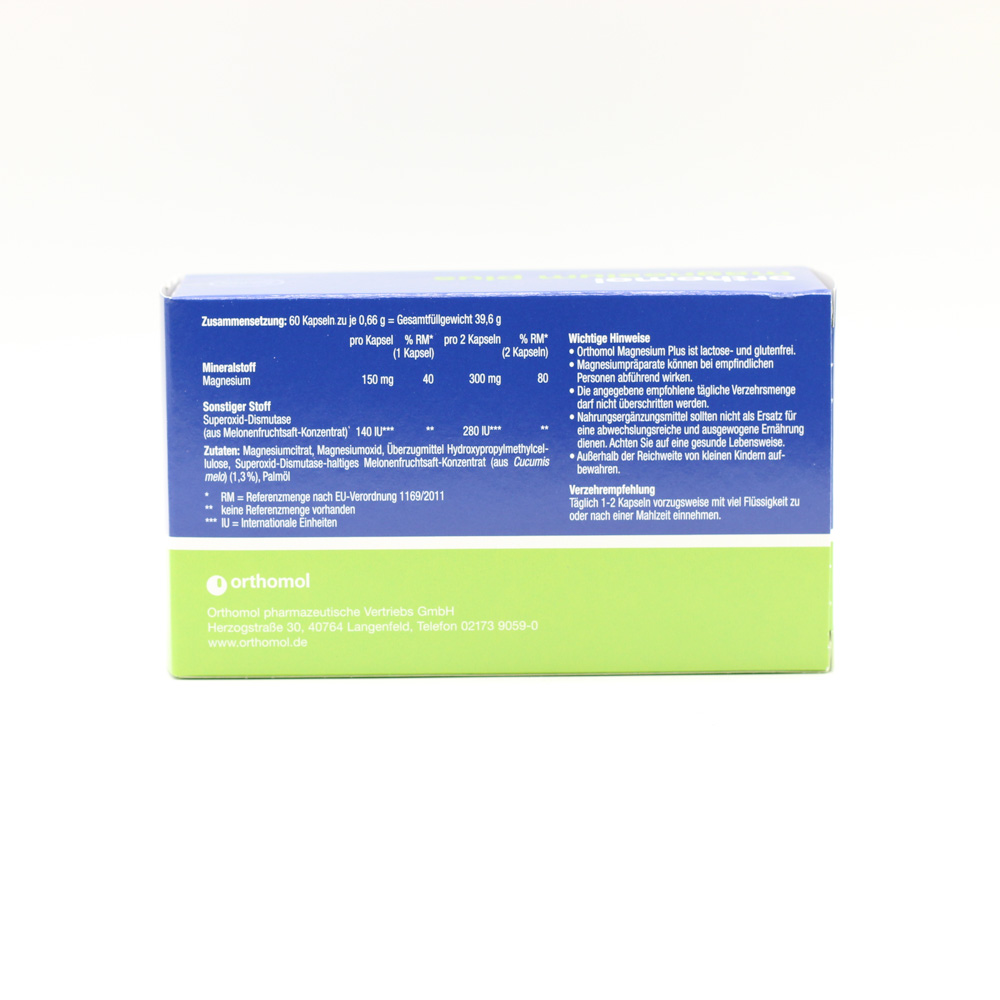 ORTHOMOL Magnesium Plus Kapseln