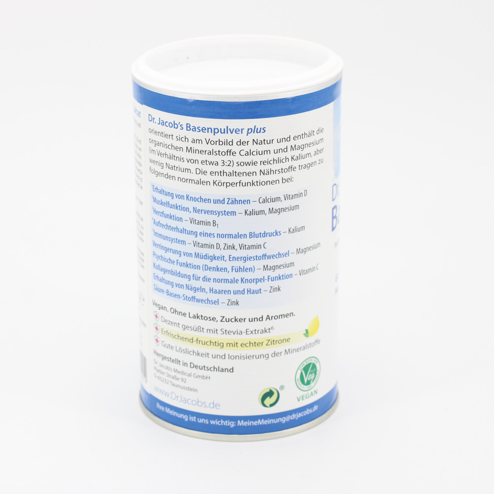 BASENPULVER plus Dr.Jacob's