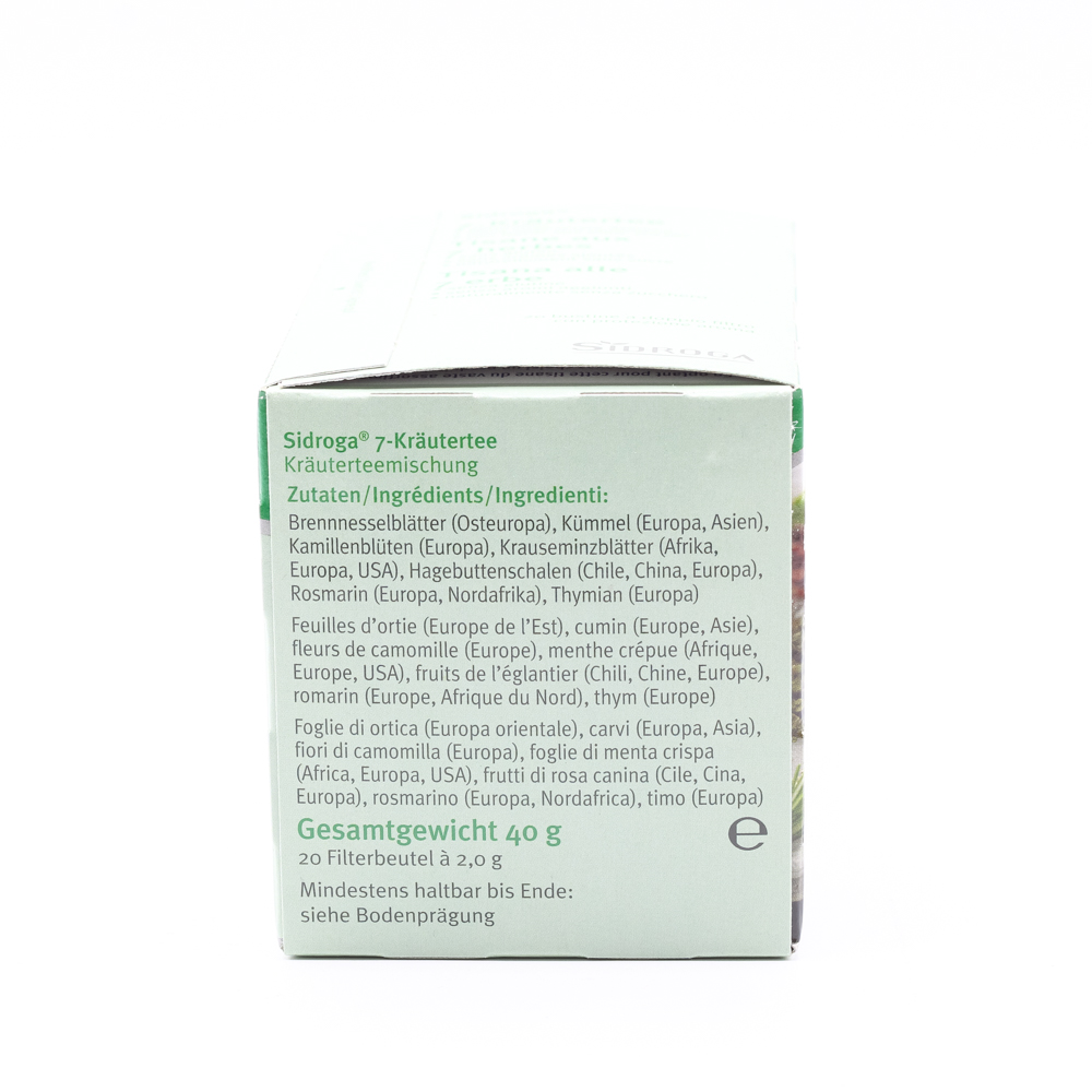 SIDROGA Wellness 7-Kräutertee Filterbeutel