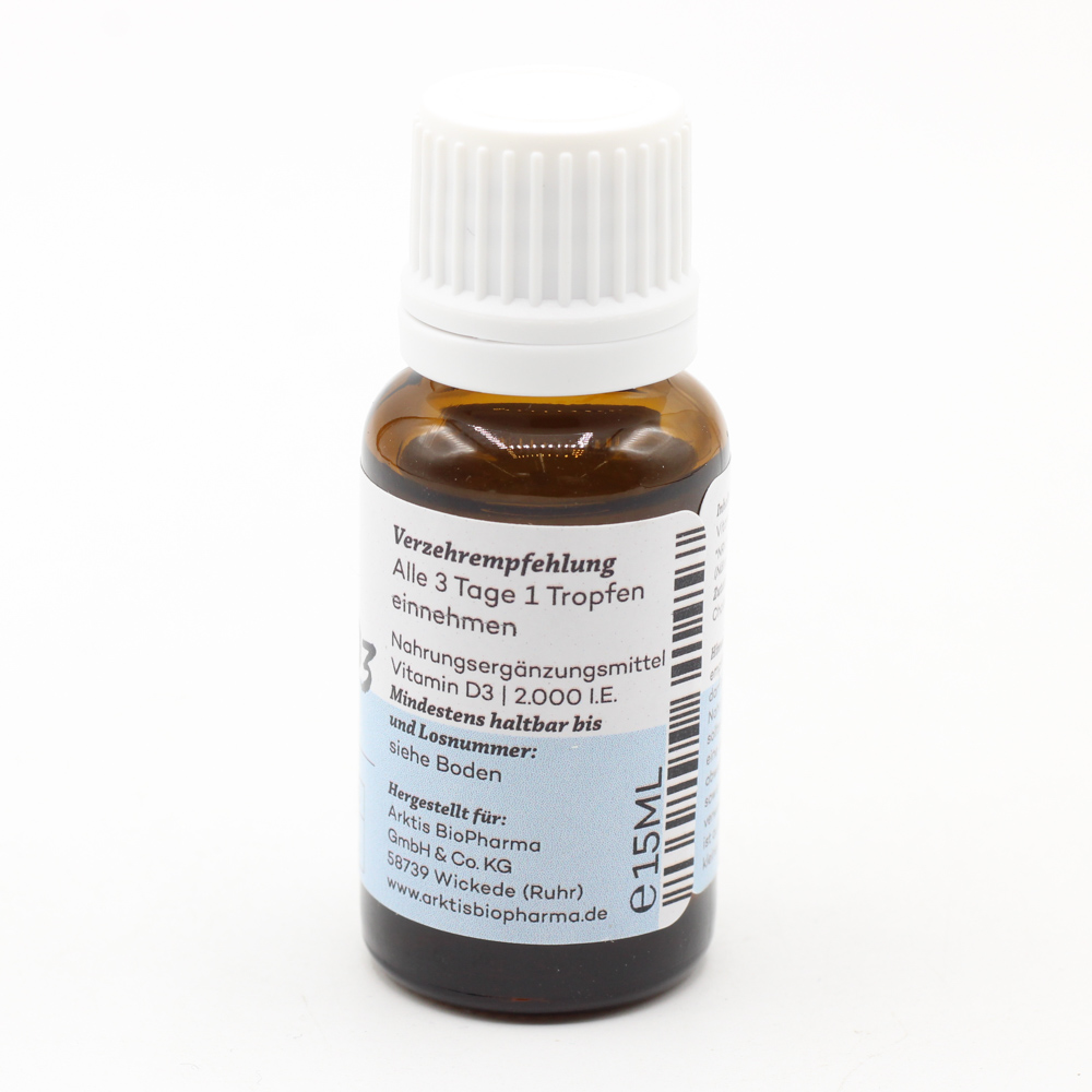 ARKTIS Vitamin D3 2000 I.E. Vita D3 Öl