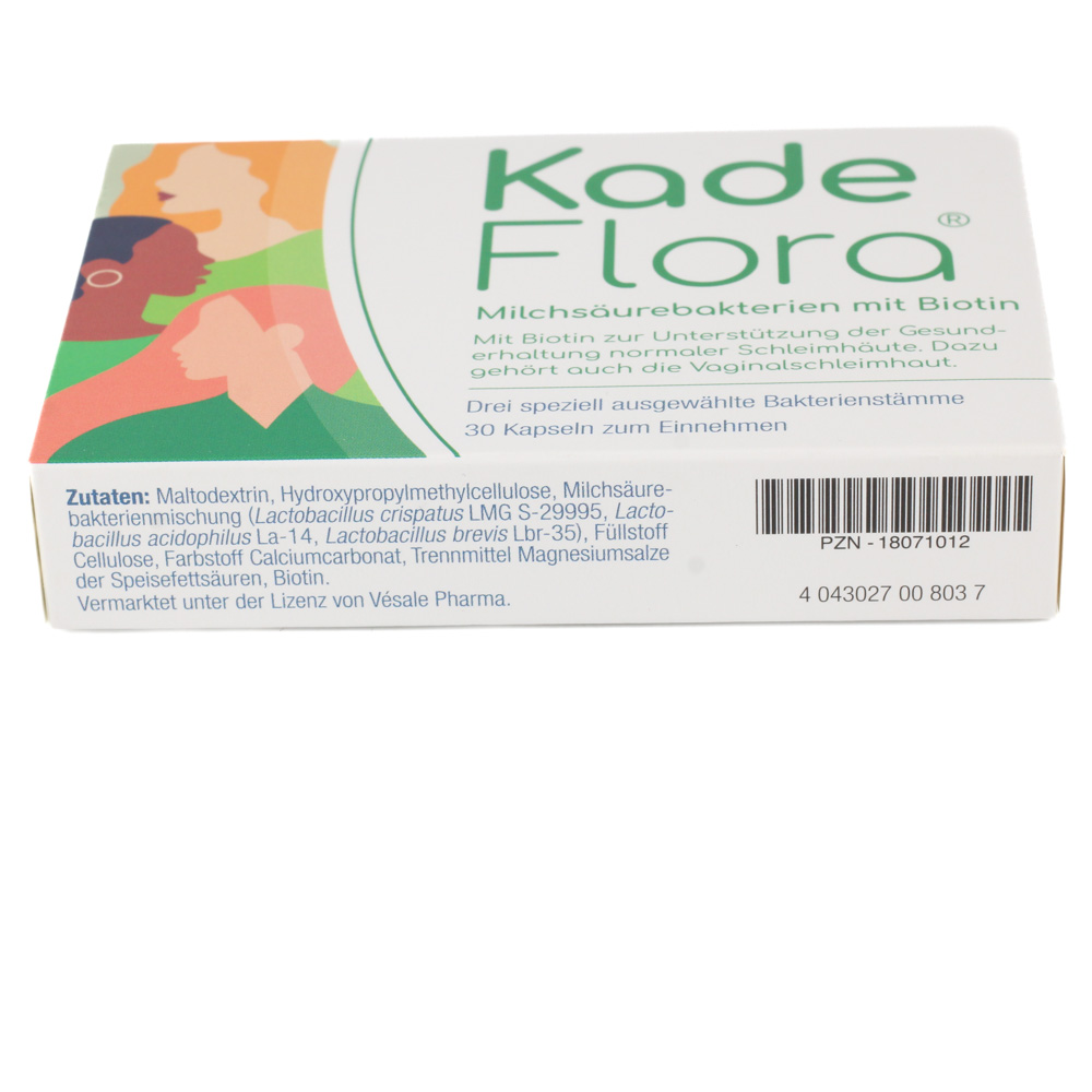 KADEFLORA Milchsäurebakterien mit Biotin Kapseln