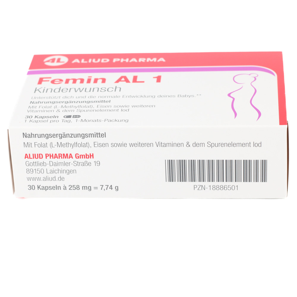FEMIN AL 1 Kinderwunsch Hartkapseln