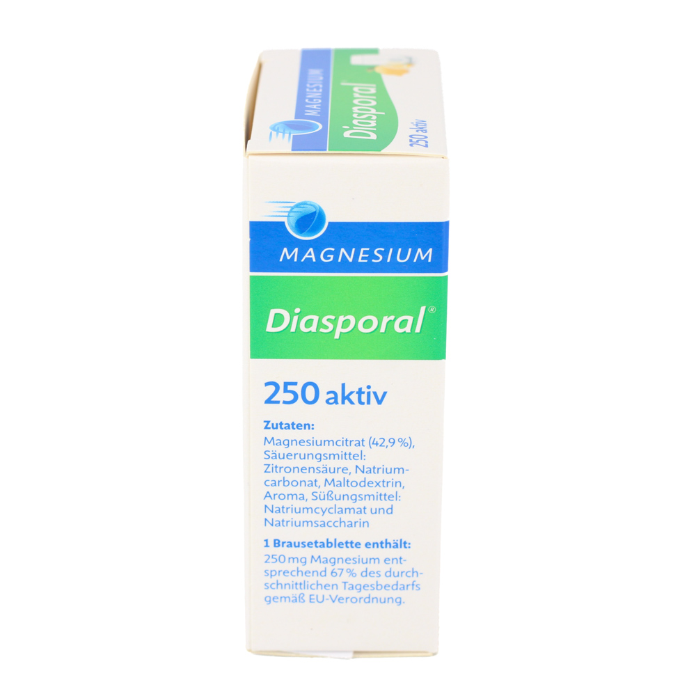 MAGNESIUM DIASPORAL 250 aktiv Brausetabletten