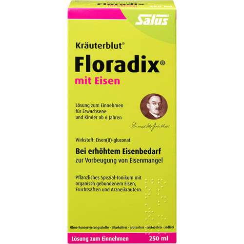 FLORADIX mit Eisen Lösung zum Einnehmen