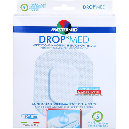 DROP med 8x10 cm Wundverband steril Master Aid
