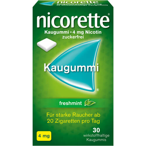 NICORETTE Kaugummi 4 mg freshmint
