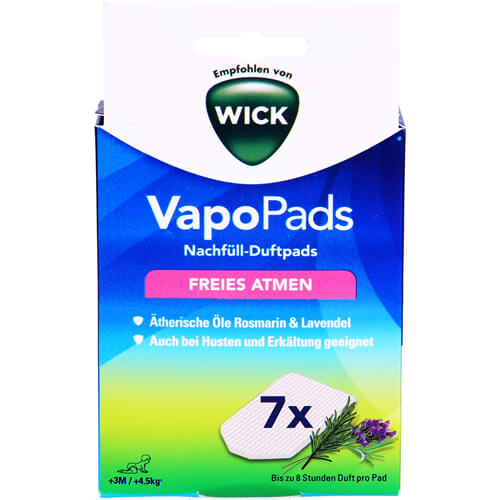WICK VapoPads 7 Rosmarin Lavendel Pads WBR7