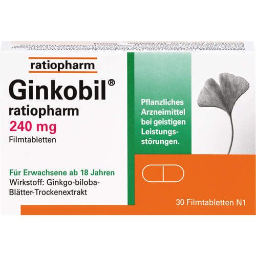 GINKOBIL-ratiopharm 240 mg Filmtabletten