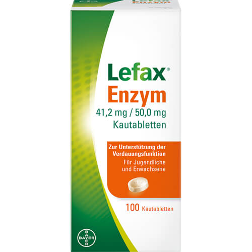 LEFAX Enzym Kautabletten