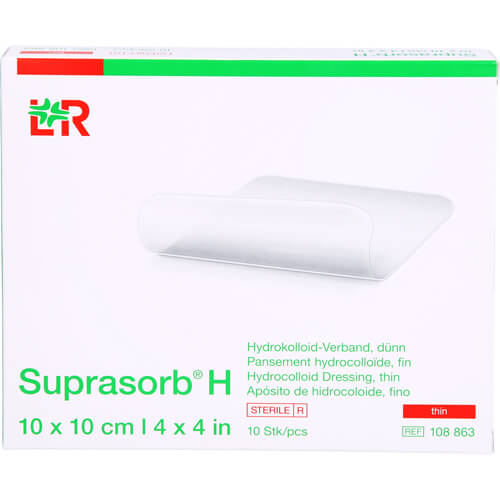 SUPRASORB H Hydrokoll.Verb.dünn 10x10 cm