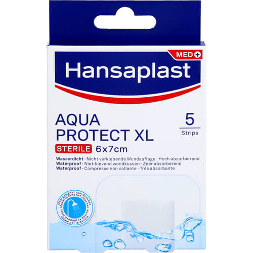 HANSAPLAST Aqua Protect Wundverb.steril 6x7 cm