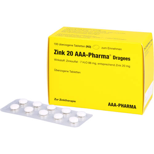 ZINK 20 AAA-Pharma Dragees