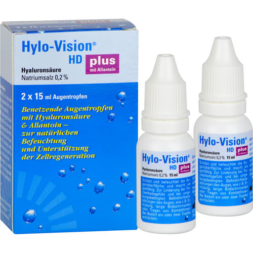 HYLO-VISION HD Plus Augentropfen