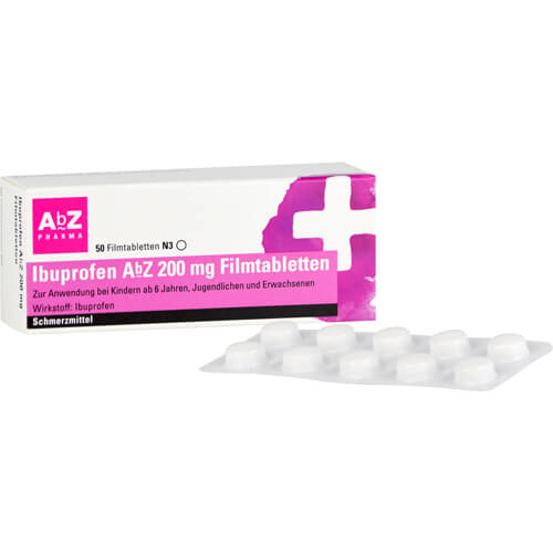 IBUPROFEN AbZ 200 mg Filmtabletten