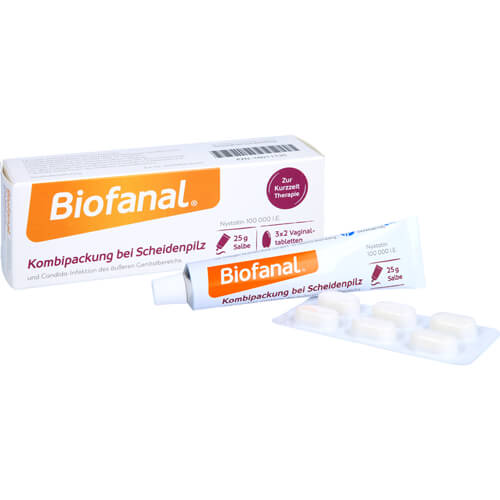 BIOFANAL Kombipackung b.Scheidenpilz Vagtab.+Salbe