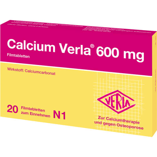 CALCIUM VERLA 600 mg Filmtabletten