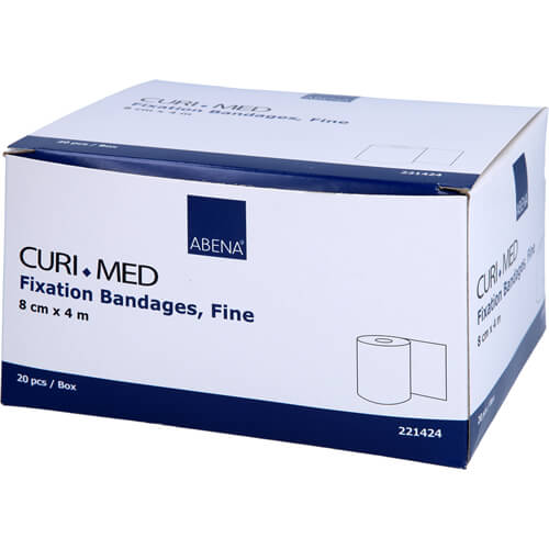 MULLBINDEN elastisch 8 cmx4 m