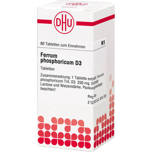 FERRUM PHOSPHORICUM D 3 Tabletten