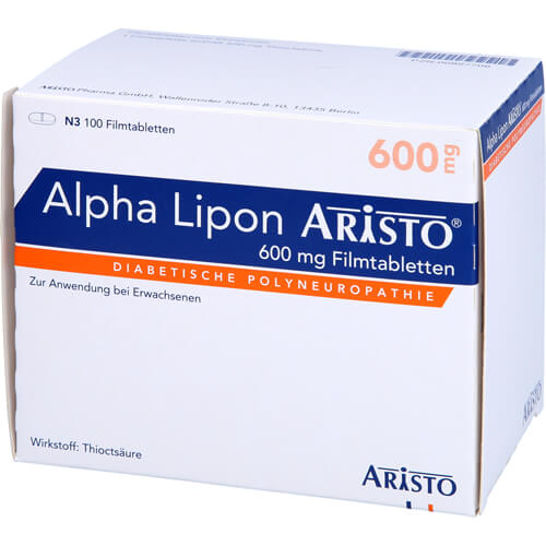 ALPHA LIPON Aristo 600 mg Filmtabletten