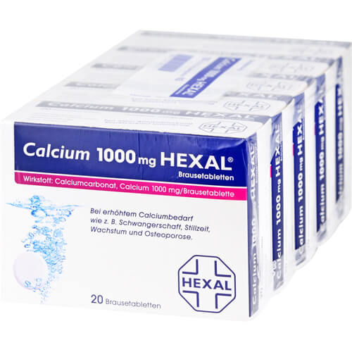 CALCIUM 1000 HEXAL Brausetabletten