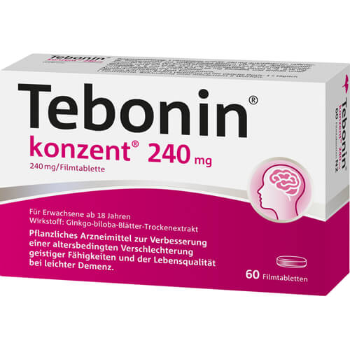 TEBONIN konzent 240 mg Filmtabletten