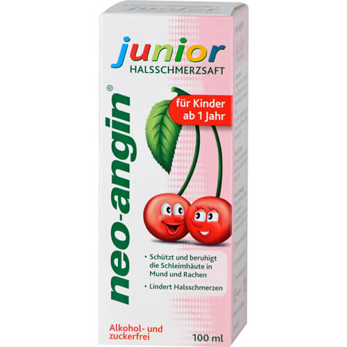 NEO-ANGIN junior Halsschmerzsaft