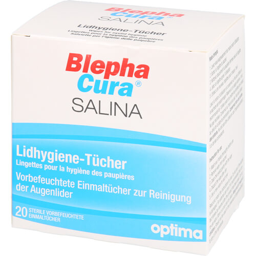 BLEPHACURA Salina Lidhygiene-Tücher