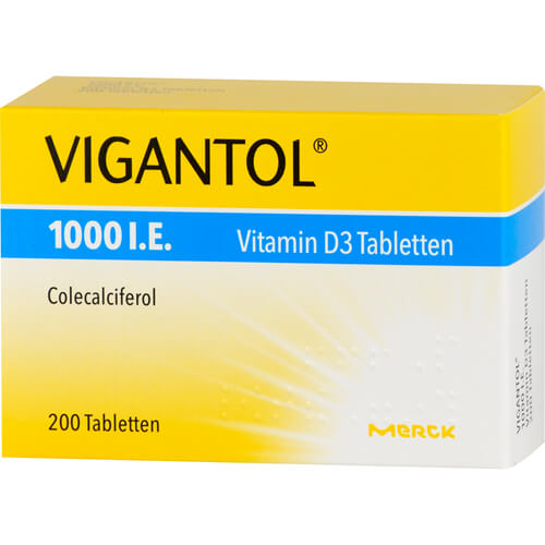 Vitamin D3 VIGANTOL 1.000 I.E. Vitamin D3 Tabletten