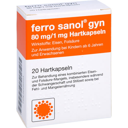 FERRO SANOL gyn Hartkaps.m.msr.überz.Pellets