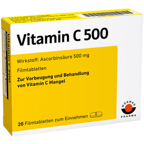 VITAMIN C 500 Filmtabletten