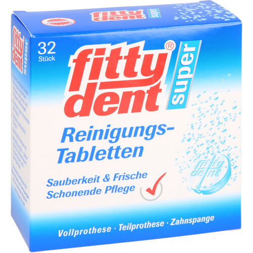 FITTYDENT super Reinigungstabletten