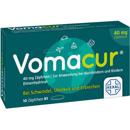 VOMACUR 40 Suppositorien