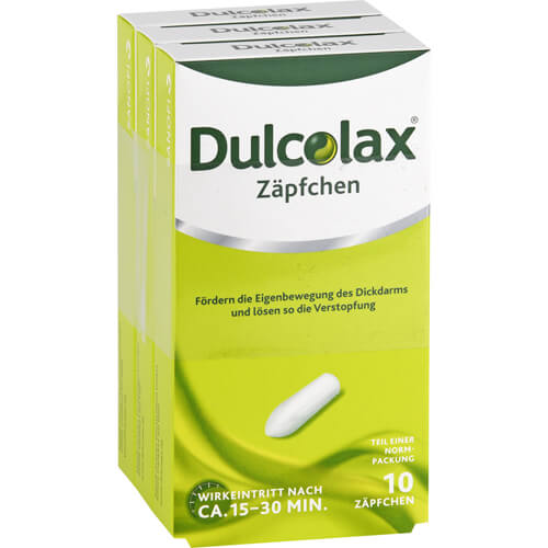 DULCOLAX 10 mg Zäpfchen