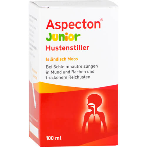 ASPECTON Junior Hustenstiller Isländisch Moos Saft