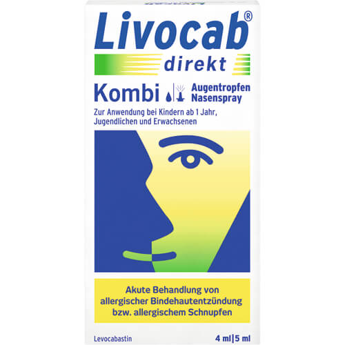 Livocab®direkt Nasenspray/Augentropfen Kombi