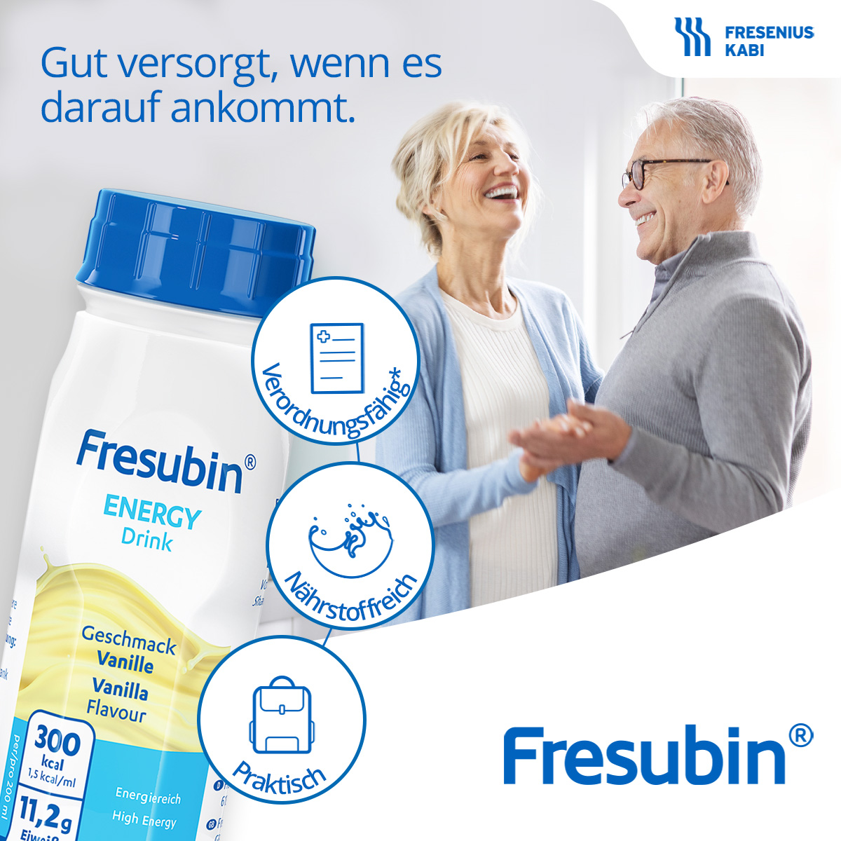 FRESUBIN ENERGY DRINK Vanille Trinkflasche