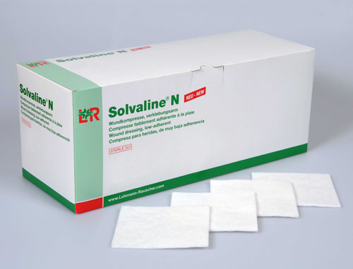 SOLVALINE N Kompressen 5x5 cm steril