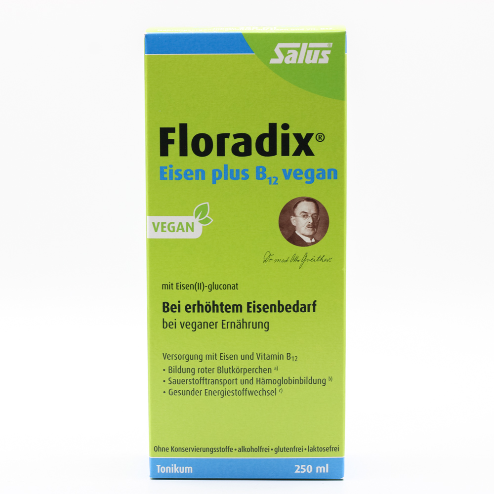 FLORADIX Eisen plus B12 vegan Tonikum