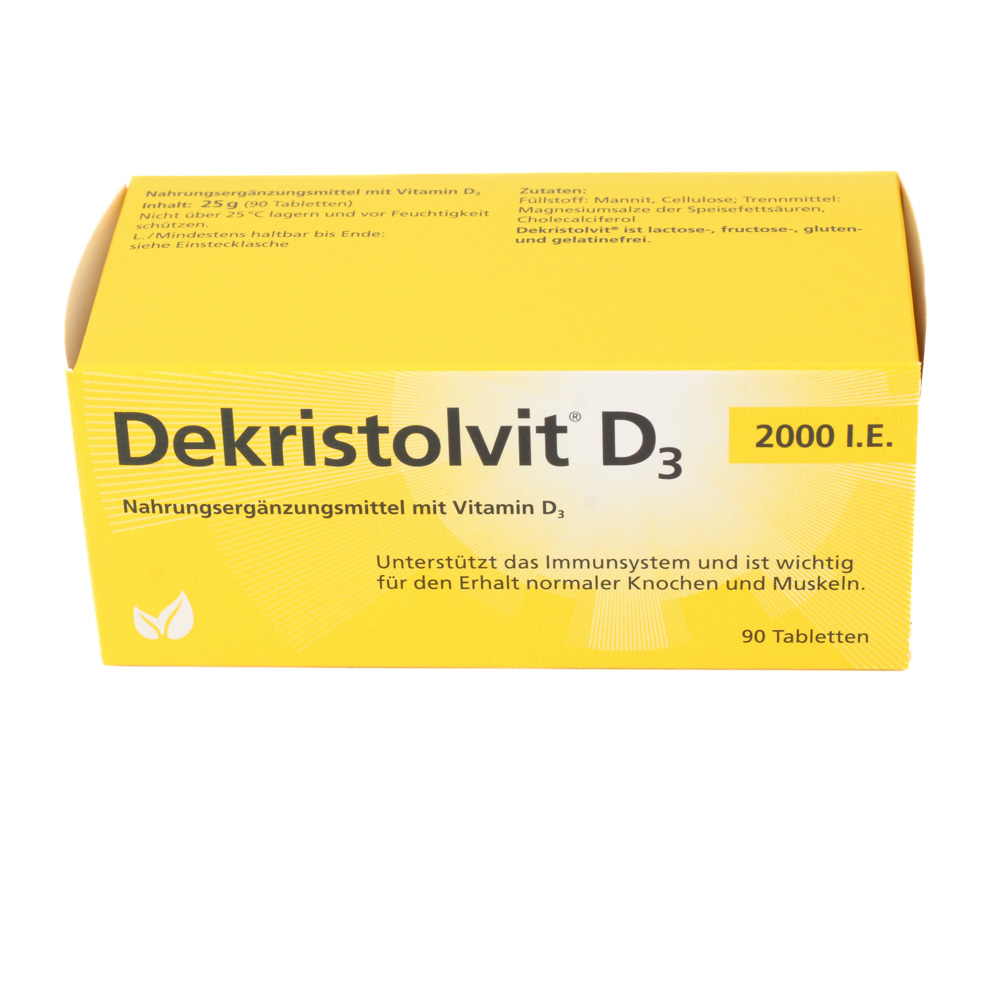 DEKRISTOLVIT D3 2000 I.E. Tabletten