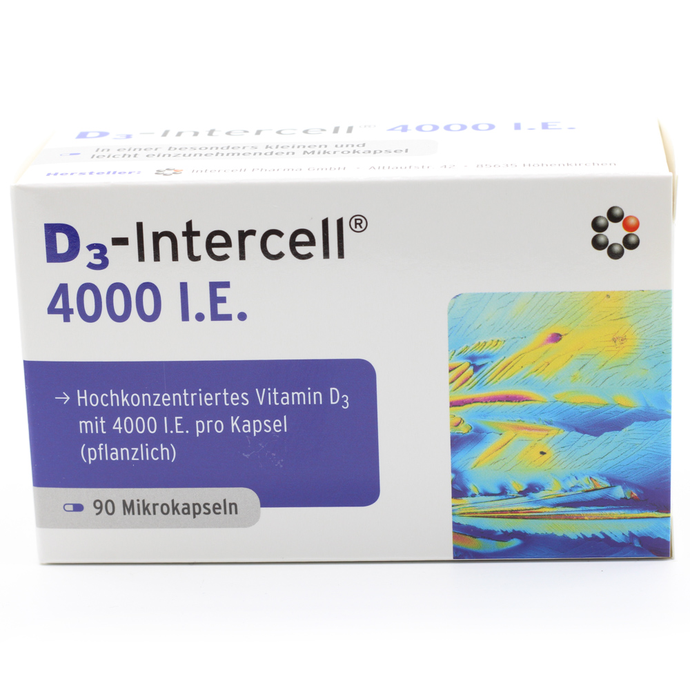 D3-INTERCELL 4.000 I.E. Kapseln